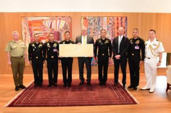 Princess Sirivannavari donates to wild fire recovery in Australia (Example)